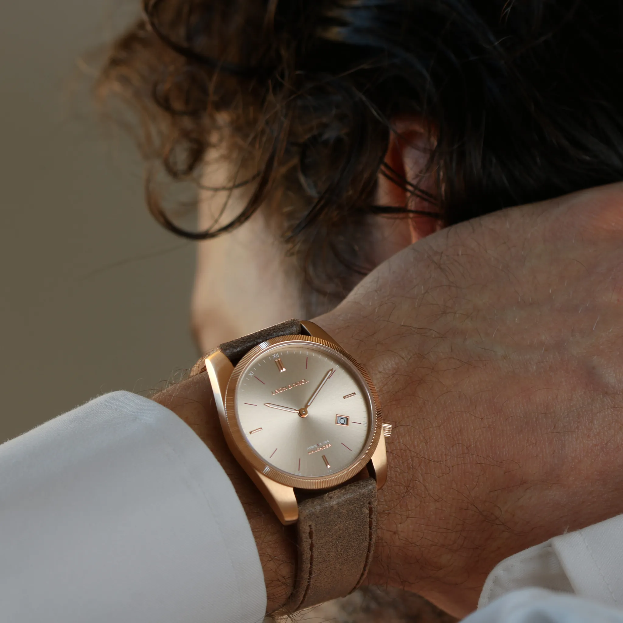 Sparkling 36 on wrist