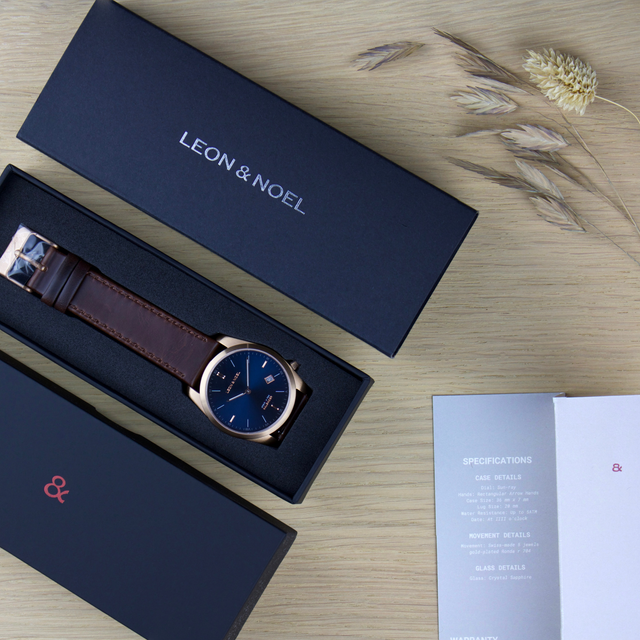 Sundown 36 - Leon & Noel® Watches |  Tell With Time