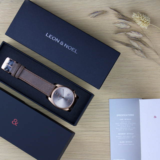 Sparkling 36 - Leon & Noel® Watches |  Tell With Time