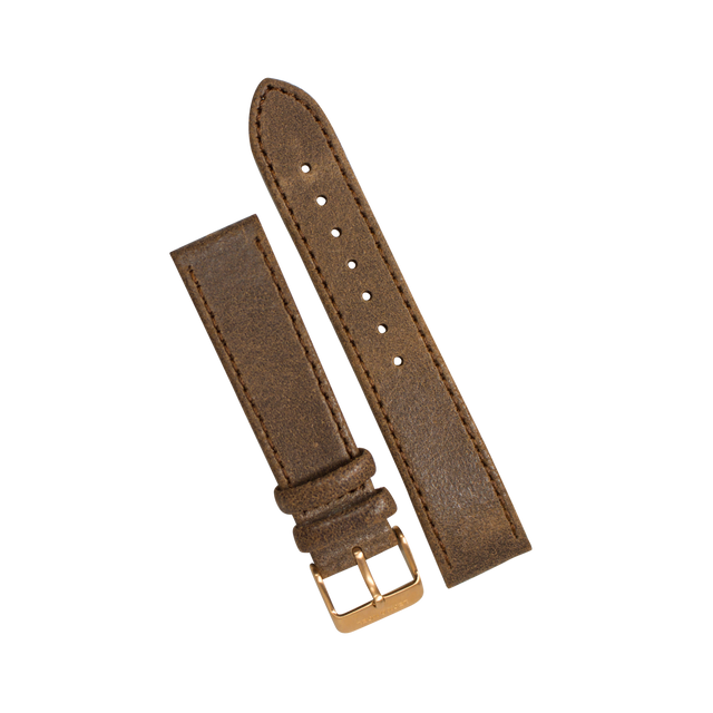 Rough Leather Watchband - Leon & Noel® Watches |  Tell With Time